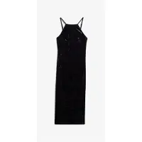 Superdry Vestido Midi Sem Mangas Lace Back Velvet Midi