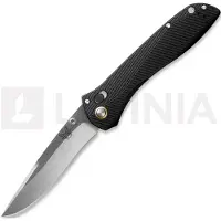 Benchmade Navalha Seven Ten M390 Satin, black aluminum