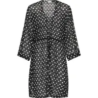 Kaffe Kimono 'KASea' navy / branco