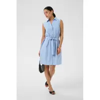 Kaffe Vestidos camiseiros 'KAGiga' azul céu