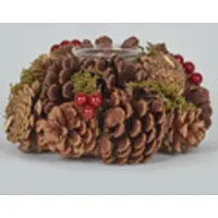 Bizzotto Decorações festivas P.CANDELA SEQUOIA TO - Castanho - Único