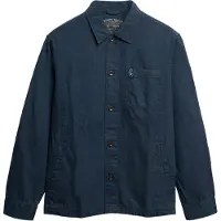 Superdry para homem. M4011014A Camisola azul-marinho Merchant Lauren (M), Casual, Algodão, Manga comprida