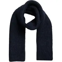 Superdry para mulher. W9310052A Cachecol de canelado Essential marinho (OSFA), Casual, Náilon