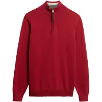 Superdry Suéter Com Meia-zíper Essentials
