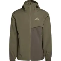 Adidas - Vestuário caminhada - Multi 2L Rain Jkt M Olive Strata para Homem - Tamanho XL - Caqui
