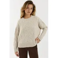 Hiccups for Kids Pullover ecru