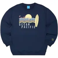 Ocean pacific Sweatshirt 'Kalbarri' navy / azul céu / amarelo / alperce