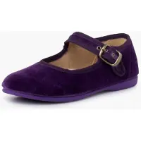 Pisamonas Sapato baixo roxo