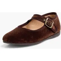 Pisamonas Sapato baixo castanho