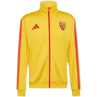 Adidas Casaco de treino 'RC Lens DNA' caril / vermelho