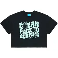 Ocean pacific Camisa 'Punta Mita' preto / branco