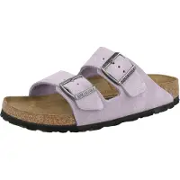 Birkenstock Sapato aberto 'Arizona' cinzento-prateado