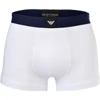 Emporio Armani Boxers navy / vermelho escuro / branco
