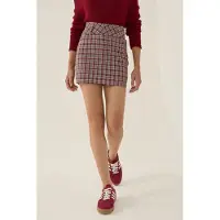 Hiccups for Kids Saia bege / cinzento / vermelho / branco