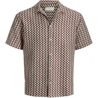 Jack & Jones Camisa De Manga Curta Montauk Crochet