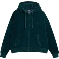 Superdry Moletom Com Fecho Velour