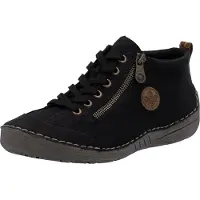 Rieker Botim com fivela castanho / preto