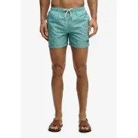 Superdry para homem. M3010262A Fato de banho verde Premium Printed 15 (XXL), Beachwear, Polister Reciclado