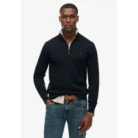 Superdry Suéter Com Meia-zíper Essentials