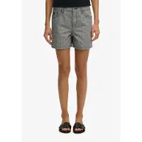 Superdry para mulher. W7110488A Short Rise Stripe marinho (26), Casual, Algodão