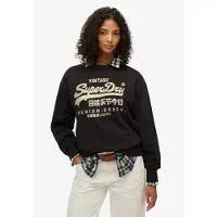 Superdry Moletom Embellished Vl Loose Fit