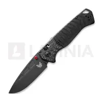 Benchmade Navalha PSK Magnacut Black Cerakote, Carbon Fiber with G10
