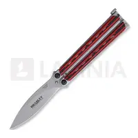 Bradley Balisong Kimura Butterfly Red And Black
