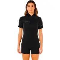 Rip Curl Shorty De Manga Curta Com Fecho Traseiro Para Mulher Trad 2/2 Mm Spring Fl