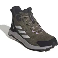 Adidas Botas 'Anylander Mid Hiking' oliveira / preto / branco