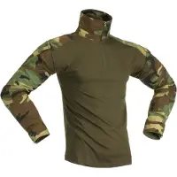 Invadergear Camiseta De Manga Comprida Combat
