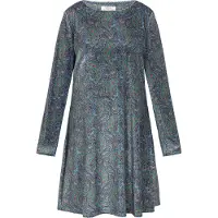 Usha Vestido azul / verde / laranja