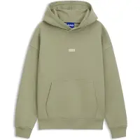 HUGO Sweatshirt 'Nazardo' menta / branco