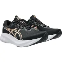 Asics para homem. 1011C080 Tênis GEL-Excite 11 preto (43.5), Tecido, Plano, Cordão, Casual, Esportivo