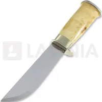 Marttiini Lapp 245010 Stainless, Curly Birch, faca fixa
