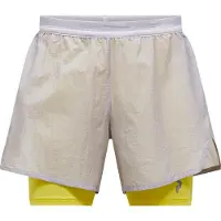 Peak Performance - Vestuário trail corrida - M Discover 2-In-1 Shorts Misty Lavender para Homem - Tamanho L - Violeta