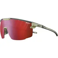 Julbo - Óculos sol - Ultimate Gris Foncé/Vert Army Reactiv 0-3 High Contrast para Unissexo - Caqui