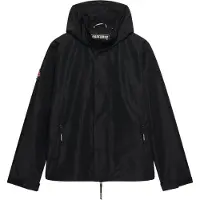 Superdry para homem. M5012332A Casaco preto (M), Casual, Polister Reciclado