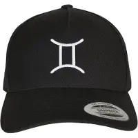 Mister tee Boné 'Zodiac' preto / branco