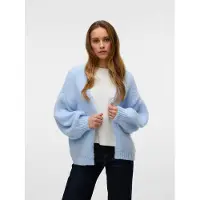 Vero Moda Casaco de malha 'VMMAYBE' azul claro