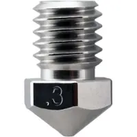 Micro-Swiss Bico De Impressora 3d Plated Wear Resistant For Wanhao I3 Mini/mp Select Mini/mini Delta/profab Mini/malyan M200/primacreator P120 0.30 Mm