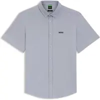 BOSS Camisa De Manga Curta Motion 10263169 Green