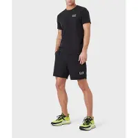 EA7 para homem. 8NPV03_PNDDZ Ventus7 Travel Pack preto (XS), Casual, Esportivo, Multisport, Poliéster, Manga curta
