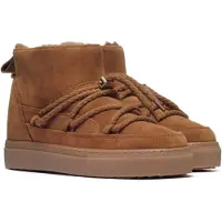INUIKII para mulher. 1001.001.0092 Botas de Pele Classic Low marrom (38), Couro, Plano, Cordão, Casual