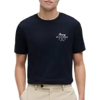 Tommy Hilfiger Camisa navy / branco