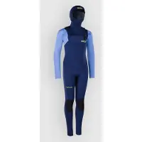 iON Fato De Neoprene De Manga Comprida Com Fecho No Peito Para Jovens Capture 6/5 Mm Hood