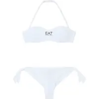 EA7 para mulher. 7W000319_AF20663 Biquíni Silhueta branco (S), Beachwear, Poliamida