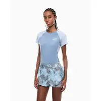 EA7 para mulher. 7W000936_AF21581 Shorts Ventus7 Lab azul (XL), Esportivo, Poliamida