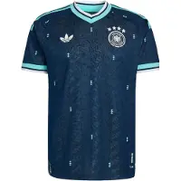 Adidas Originals Camisola de futebol 'DFB Away Authentic' marinho / turquesa / branco