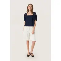 Soaked in luxury Blusa 'SLCoopelia' azul escuro