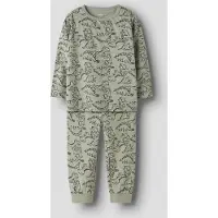 Name it Pijama bege / verde / verde escuro